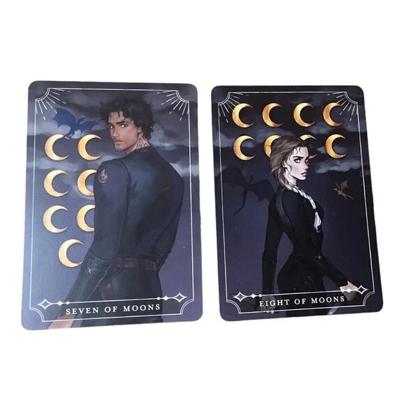 Fairyloot December COMPLETE BOX What The River Knows & 4th Wing Tarot Cards NIB - Picture 5 of 16